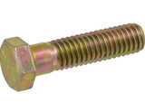 Hillman 882718 1/4"-28 Fine Thread x 2-1/2" Grade 8 Yellow Zinc Hex Cap Screw