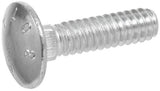Hillman 884711 M8 x 16mm Metric Carriage Bolts Zinc