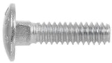Hillman 884713 M8 x 30mm Metric Carriage Bolts Zinc