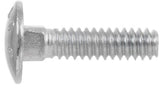Hillman 884763 Carriage Bolts 3/8 in. Dia. x 2-3/4 in. L Grade 5 Zinc Plated
