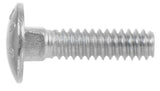 Hillman 884773 Carriage Bolts 1/2 in. Dia. x 2 in. L Grade 5 Zinc Plated