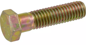 Hillman 5/16 in. -24 Fine Thread x 3-1/2 in. Grade 8 Yellow Zinc Hex Cap Screw