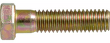 Hillman 5/16 in. -24 Fine Thread x 3-1/2 in. Grade 8 Yellow Zinc Hex Cap Screw