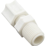 Generic 89-555-1500 Compression Fitting 1/4 Inch mpt x 1/4 Inch Tube Plastic