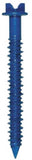 Hillman 8963 Slotted Hex Washer-Head Concrete Screw Anchor 3/16" x2-1/4"