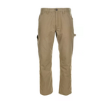Blue Mountain FMB-1502 Men's Relaxed Fit Utility Canvas Pants, Khaki Tan, S32X32