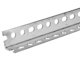 Hillman SteelWorks 11109 1-1/2 in. x 1-1/2 in. x 3 ft. Slotted Angle, Zinc-Plated