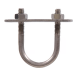Hardware Essentials 320876 Stainless Steel Fg U-Bolt, 1/4 inx3-1/2 inx2 in, 1-Pc