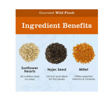 Royal Wing 12697 Total Care Gourmet Wild Finch Bird Food, 4.5 lb. Bag