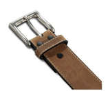 Blue Mountain 2771-200 Men's Leather Crazy Horse Belt, Tan, 2XL