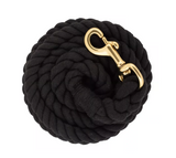 DuMOR 1056587 Cotton Lead with Bolt Snap, 10 ft.