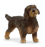 Schleich 13972 Wire-Haired Dachshund Dog Farm Animal Toy, Red