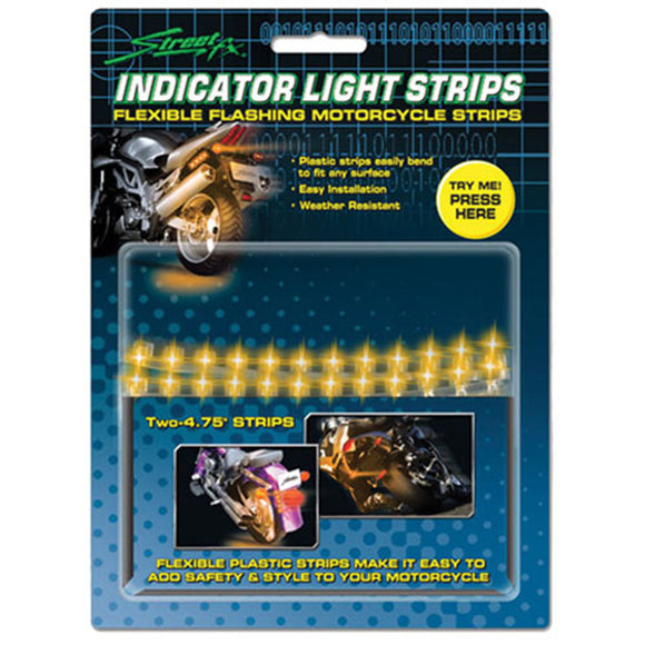 Street FX 1043459 Flex Indicator Strips - Yellow