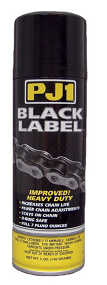 PJH 1-06A Heavy Duty Black Label Chain Lube, 5Oz.