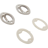 Permacast PI-76 Flat Oval Rope Eye For Vinyl Liners Bronze Chrome Plated