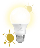 Savant GE LED+ Dusk to Dawn LED Light Bulbs, Soft White, Automatic Light Sensor