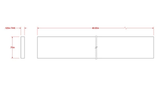 Hillman SteelWorks 11651 1/8 in. x 3/4 in. x 4 ft. Weldable Steel Flat
