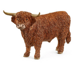 Schleich 13919 Farm Animal Highland Bull Toy Figurine