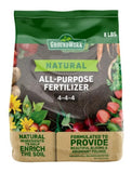 GroundWork 100550600 Natural All Purpose Plant Food 4-4-4, 200 sq. ft., 8 lb. Bag