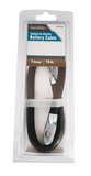 Traveller 1036 18 in. 1 Gauge Switch-to-Starter Battery Cable, Black