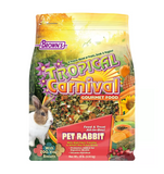 Brown's 44722 Tropical Carnival Pelleted Pet Rabbit Food, 10 lb. Bag