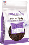 Full Moon 97417 10oz Sliced Pork Jerky Natural Cuts Dog Treats