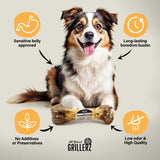 Grillerz AT66-1W All Natural Pork Femur Dog Chew