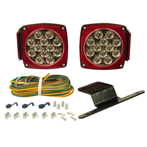 Blazer Lighting C5721 Led Clear Lens Submersible Trailer Light Kit