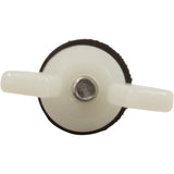 Technical Products #00 Winter Plug for 1/2" Fitting .054" Nylon Wingnut, Rubber