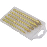 Nemo Power Tools RK05009 Glass Drill Bit Set 4 ,6 , 8, 10, 12mm bits