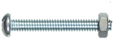 Hillman 7656 Round Combination Head Machine Screw, #6-32 x 1 in., 10-Pack