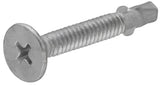 Hillman 48572 1/4 x 2-3/4 in. Flat Head Self-Drilling Screw w/ Wings - 1 lb.