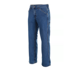 Blue Mountain FMB-1503 Men's Mid-Rise Denim Utility Jeans, Medium Wash, S34X34
