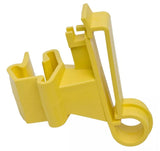 American FarmWorks ITTY-AFW T-Post Polytape Insulators for 1.25 and 1.33 in. T-Posts Yellow, 25-Pack