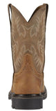 Ariat 10010134 Men's Sierra Wide Square Steel Toe Work Boots  Aged Bark Brown