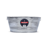 Omega Industrial OHT-28 28 gal. Galvanized Metal Tub w/ Two Easy-to-lift Handles