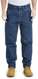 Berne FRP07SWD Flame-Resistant 5-Pocket Jeans, Stone Washed Denim Blue, 40x32