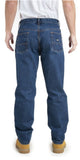 Berne FRP07SWD Flame-Resistant 5-Pocket Jeans, Stone Washed Denim Blue, 44x32