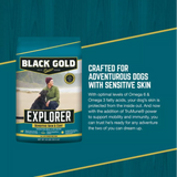 Black Gold Explorer Sensitive Skin & Coat Ocean Fish Meal & Oat Recipe Dog Food