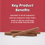 Blue Buffalo Stix Lamb Flavor Soft-Moist Dog Treats, 6 oz