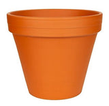 Border Concepts 800114 Terra Cotta Planter Pot, Terra Cotta Red, 8 in.
