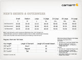Carhartt K126 Men's Loose Fit Long-Sleeve Workwear Pocket T-Shirt, Black, 4XL