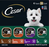 Cesar Classic Loaf Small Breed Adult Pate Wet Dog Food Variety Pack, 24 pcs.
