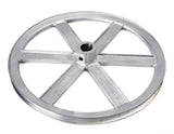 Chicago Die Cast  1 3/4 in. Dia. Zinc  Single V Grooved Pulley