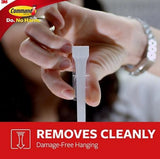 Command 17003ES General Purpose Large Utility Hook White, 3-Pack, Up to 5 lbs.