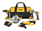 DeWALT DCK521D2 Cordless 20V Max Compact 5-Tool Combo Kit