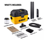 DeWALT DXV04T 4-Gal 5-Peak Hp Toolbox Vac DXV04T