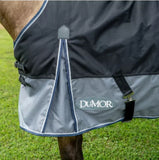 Dumor 2-Tone Horse Blanket, Black - Large