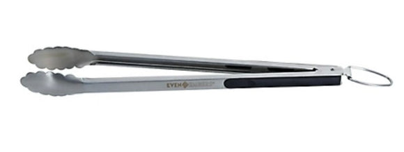 Even Embers ACC4004AS Stainless Steel Tongs with Non-slip Grip