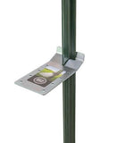 FARMGARD 889193A-2 Galvanized Steel Horizontal T-Post Bracket, 2-Pack